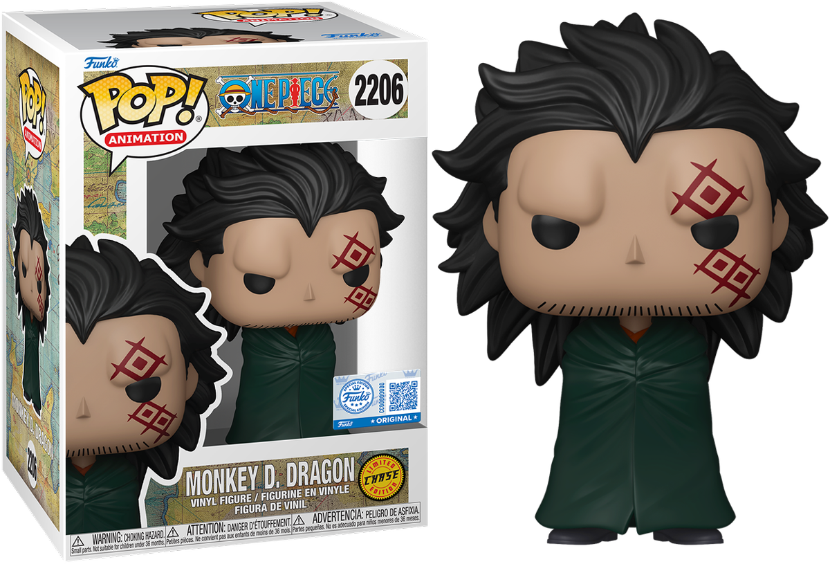 One Piece - Monkey D. Dragon (with chase) US Exclusive Pop! Vinyl [RS]
