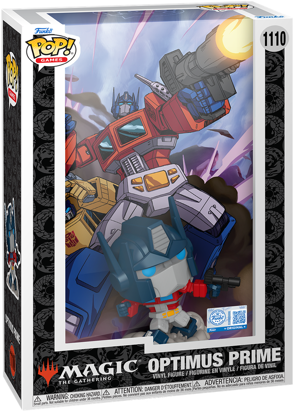 Transformers X Magic: The Gathering - Optimus Prime Pop! Cover