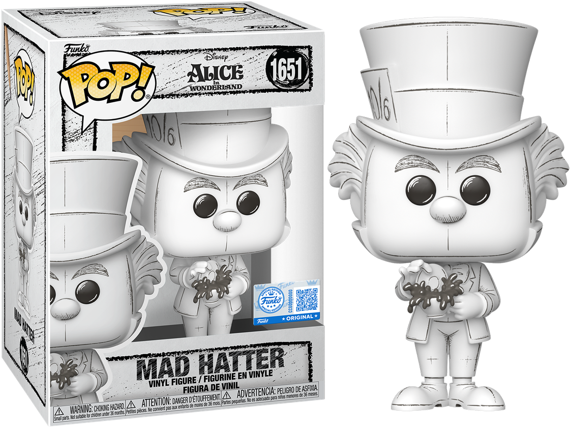 Disney: Sketched - Mad Hatter US Exclusive Pop! Vinyl [RS]
