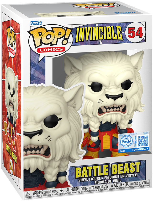 Invincible - Battle Beast (with chase) Pop! Vinyl [RS]