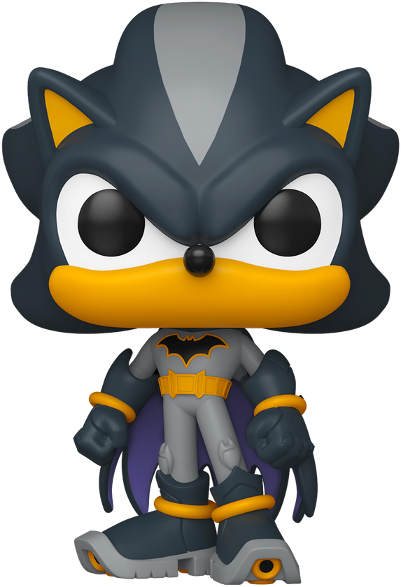 Justice League X Sonic the Hedgehog - Shadow as Batman Pop! Vinyl