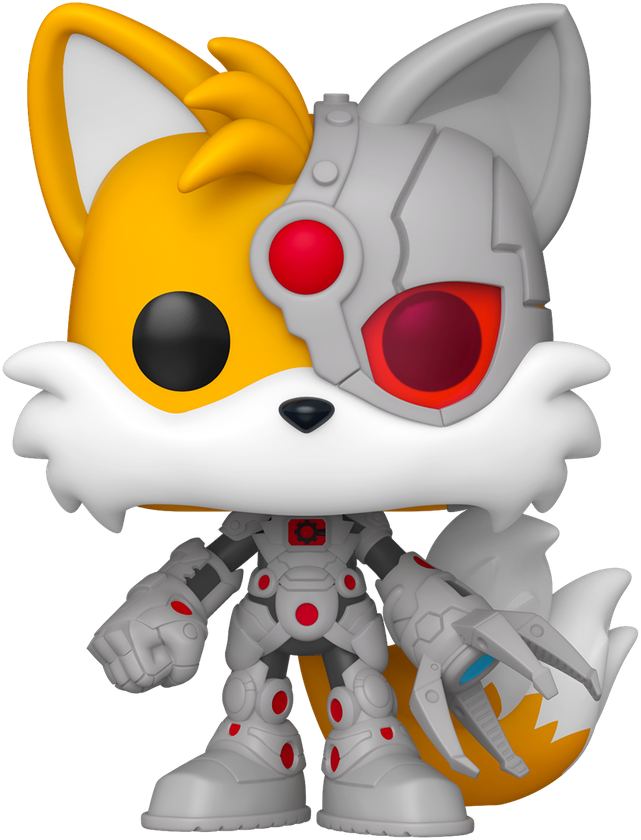 Justice League X Sonic the Hedgehog - Tails as Cyborg Pop! Vinyl