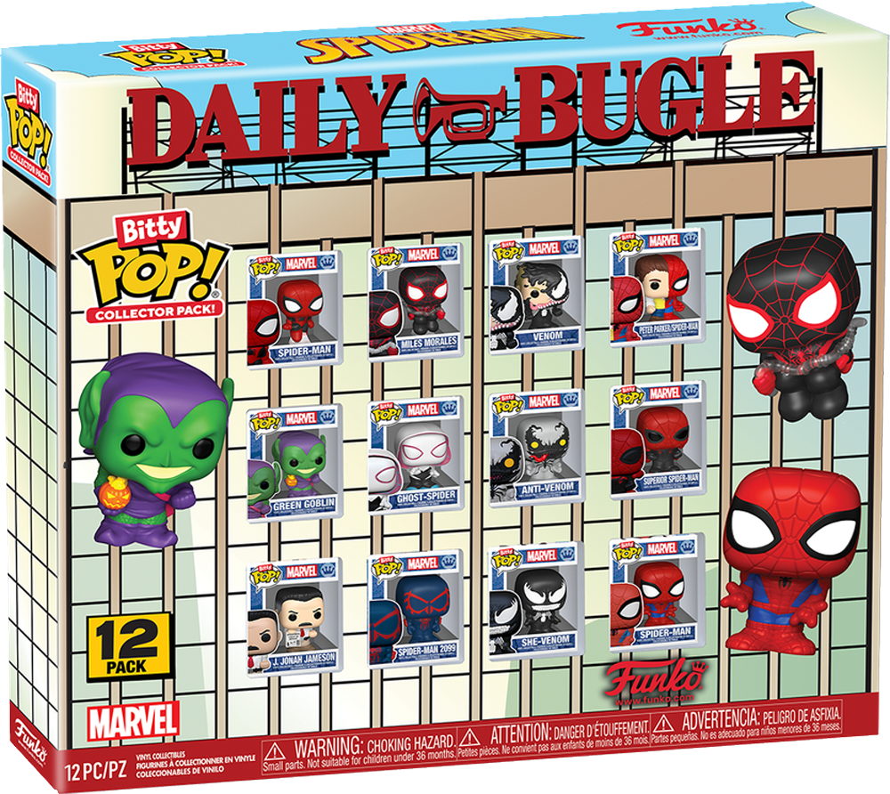 Spider-Man - Daily Bugle Bitty Pop! 12-Pack