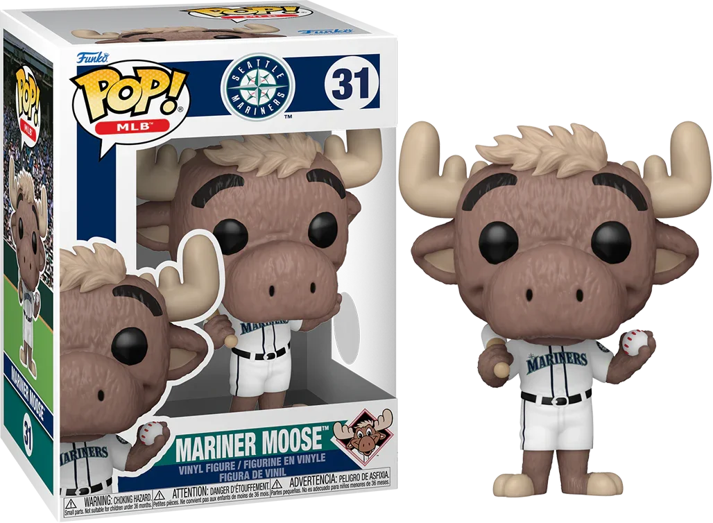 MLB: Mascots - Seattle Mariner Moose Pop! Vinyl