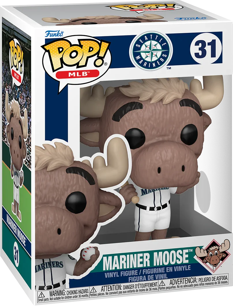 MLB: Mascots - Seattle Mariner Moose Pop! Vinyl