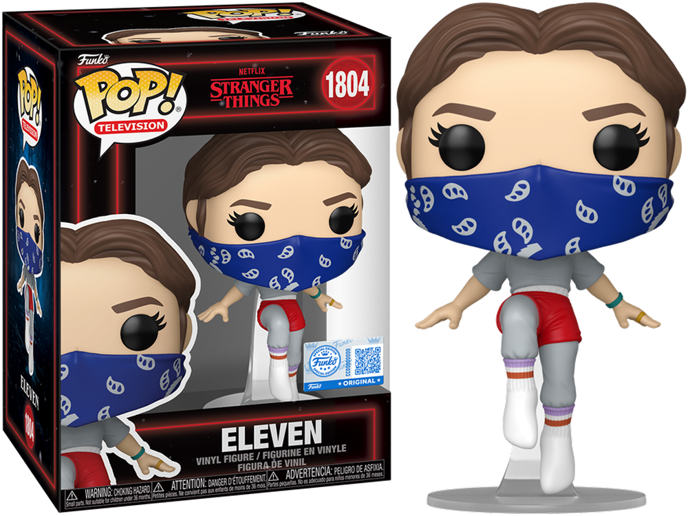 Stranger Things - Eleven with Bandana (Floating) US Exclusive Pop! Vinyl [RS]