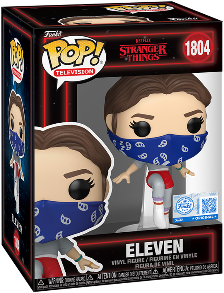 Stranger Things - Eleven with Bandana (Floating) US Exclusive Pop! Vinyl [RS]