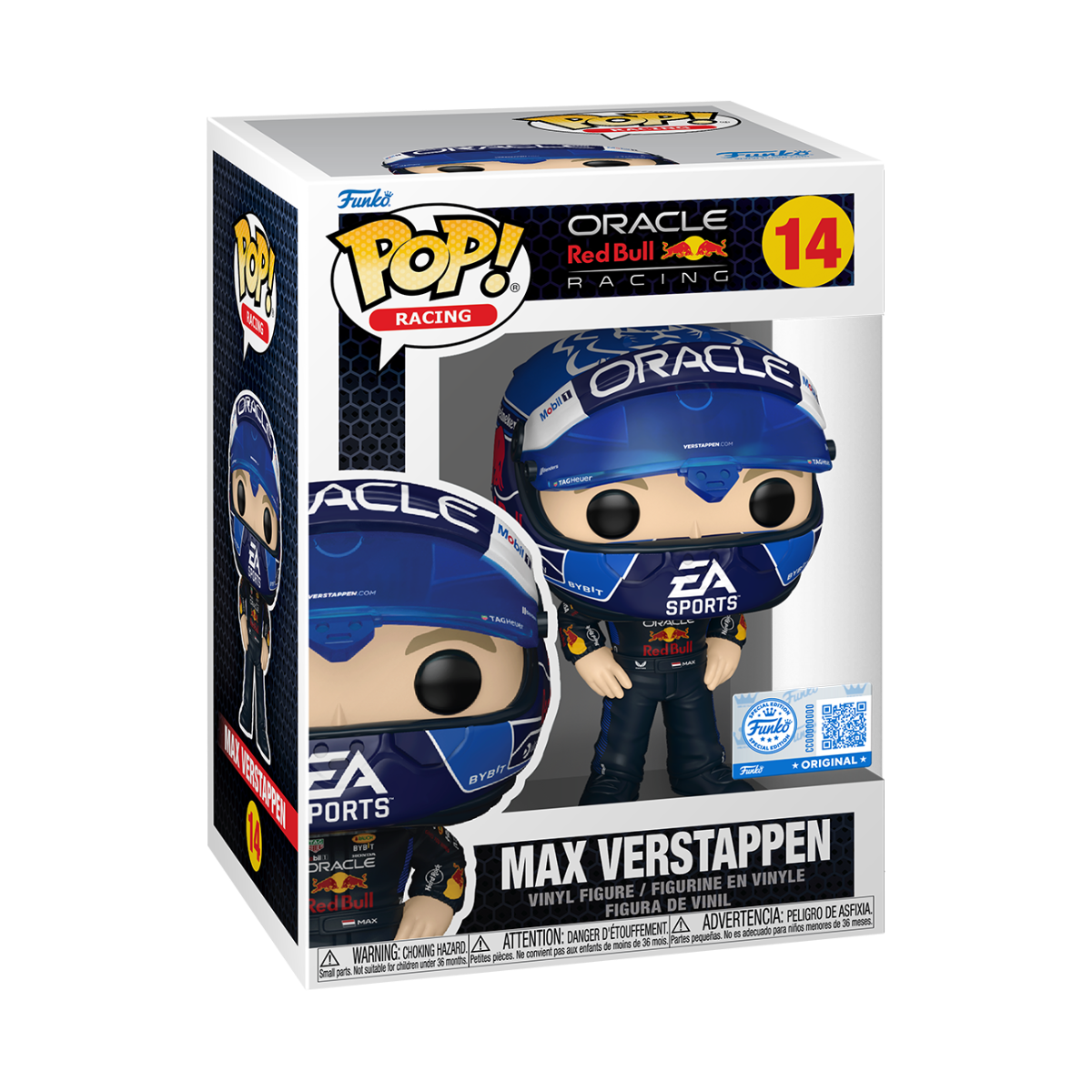 Formula 1 - Max Verstappen with USA Helmet US Exclusive Pop! Vinyl [RS]