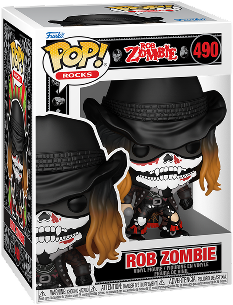 Rob Zombie - Rob Zombie (con bandana) Pop! Vinyl