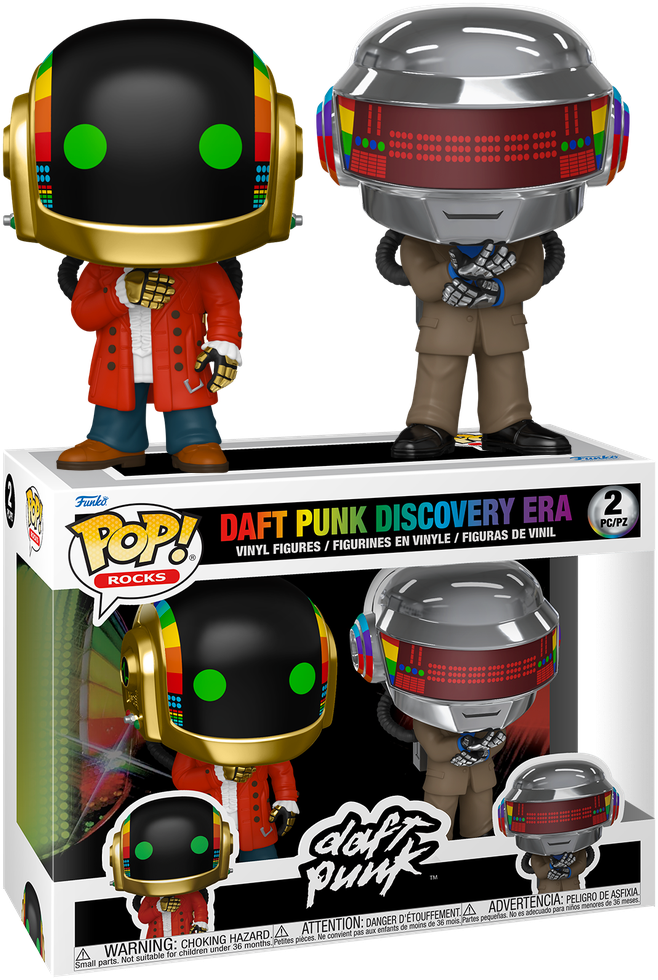 Daft Punk - Pack de 2 vinilos Discovery Pop!