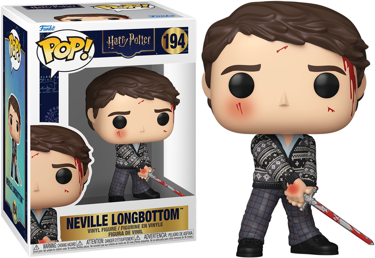 Harry Potter - Neville Longbottom (con la espada de Gryffindor) ¡Pop! Vinilo 