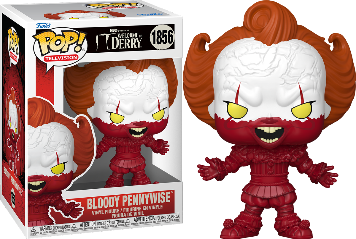 It: Welcome to Derry - Bloody Pennywise Pop! Vinyl