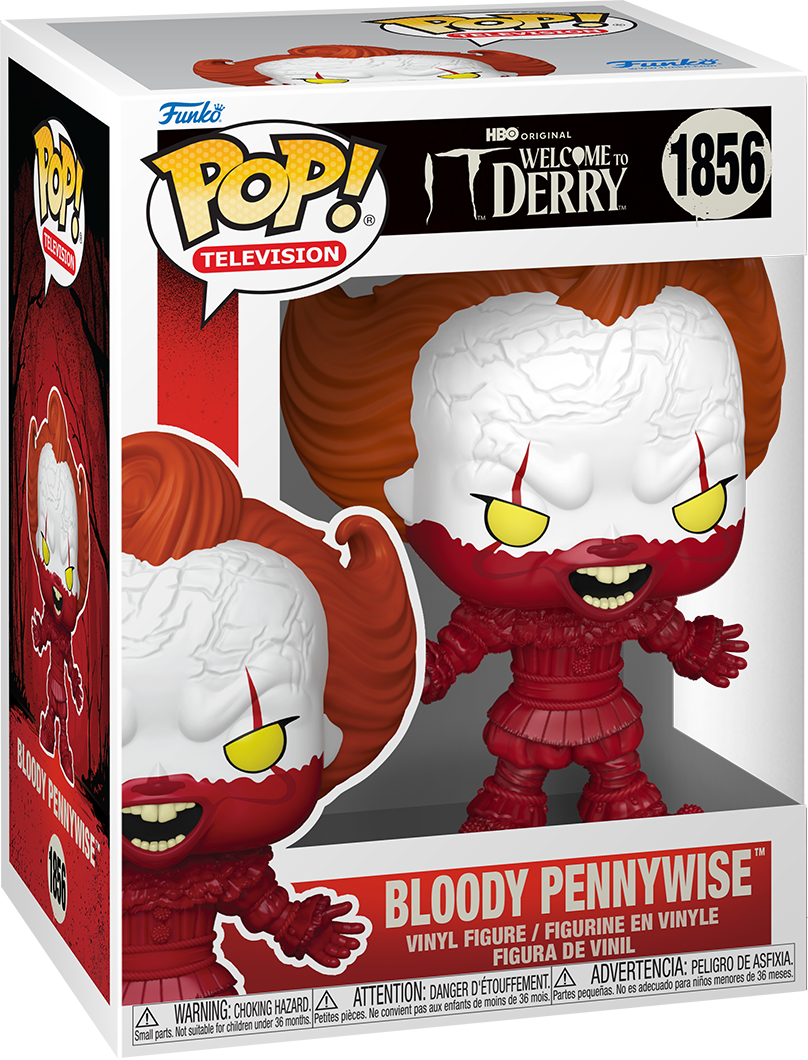 It: Welcome to Derry - Bloody Pennywise Pop! Vinyl