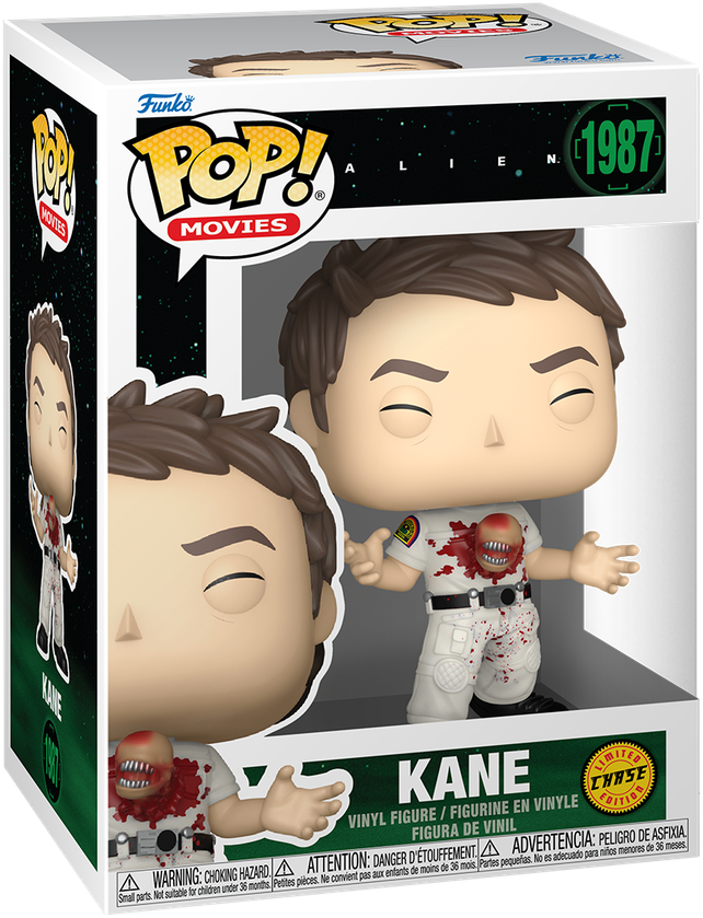 Alien - Kane with Facehugger Pop! Vinyl - Chase Bundle