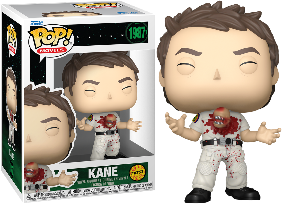 Alien - Kane with Facehugger Pop! Vinyl - Chase Bundle
