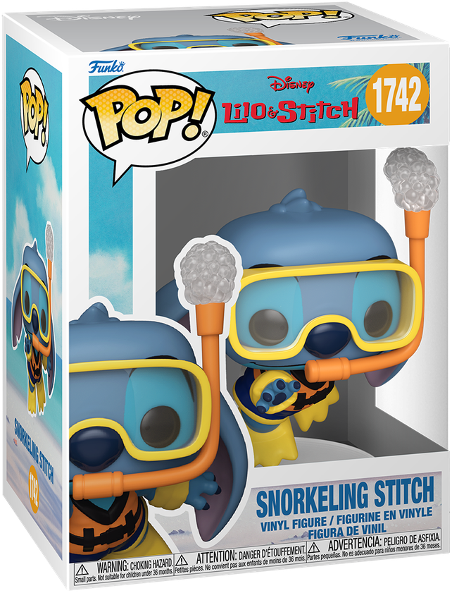 Lilo y Stitch - Stitch buceando Pop! Vinilo