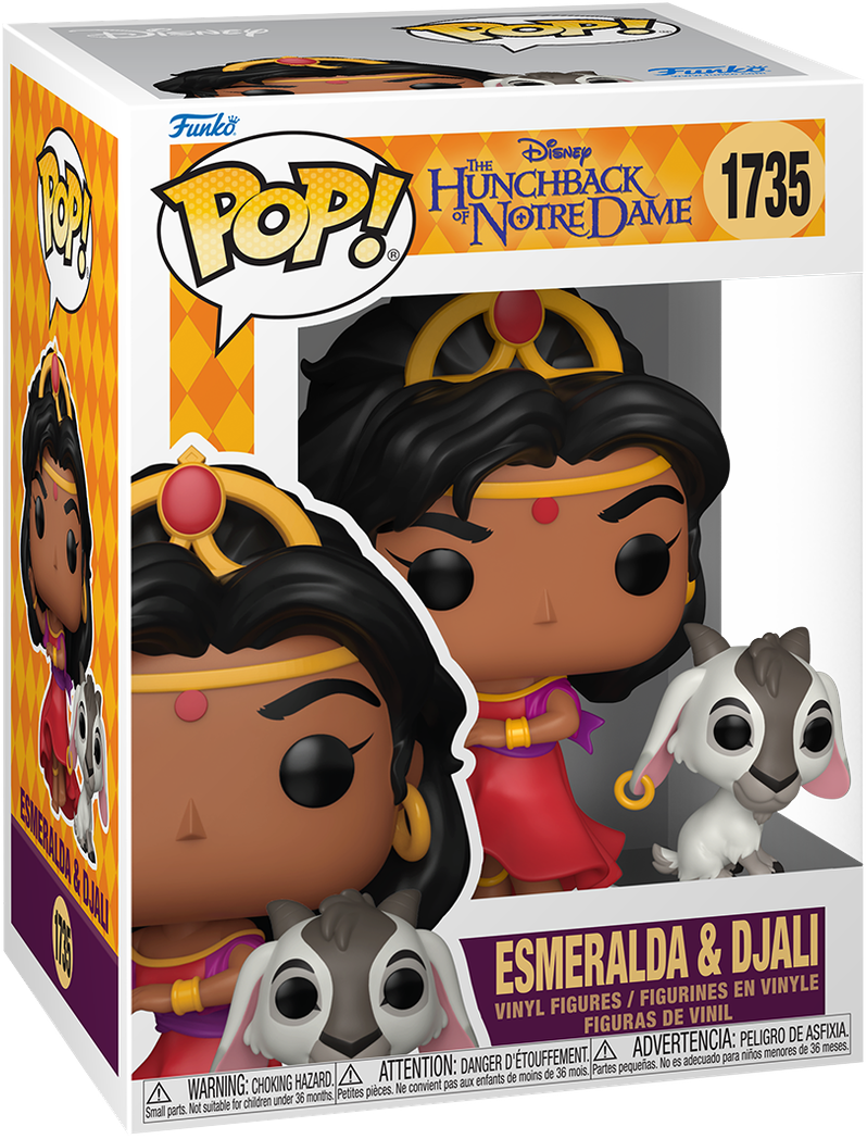 Hunchback of Notre Dame – Esmeralda & Djali Pop! Vinyl