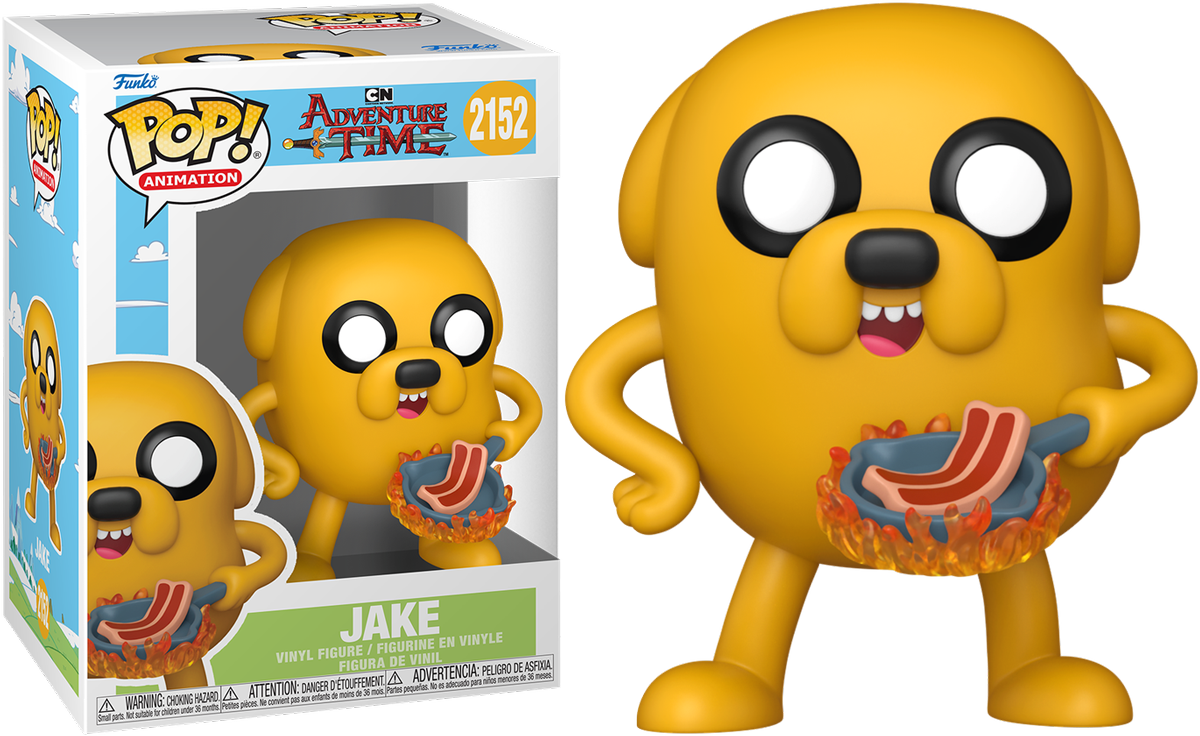 Hora de Aventuras - Jake (con sartén) Pop! Vinyl 