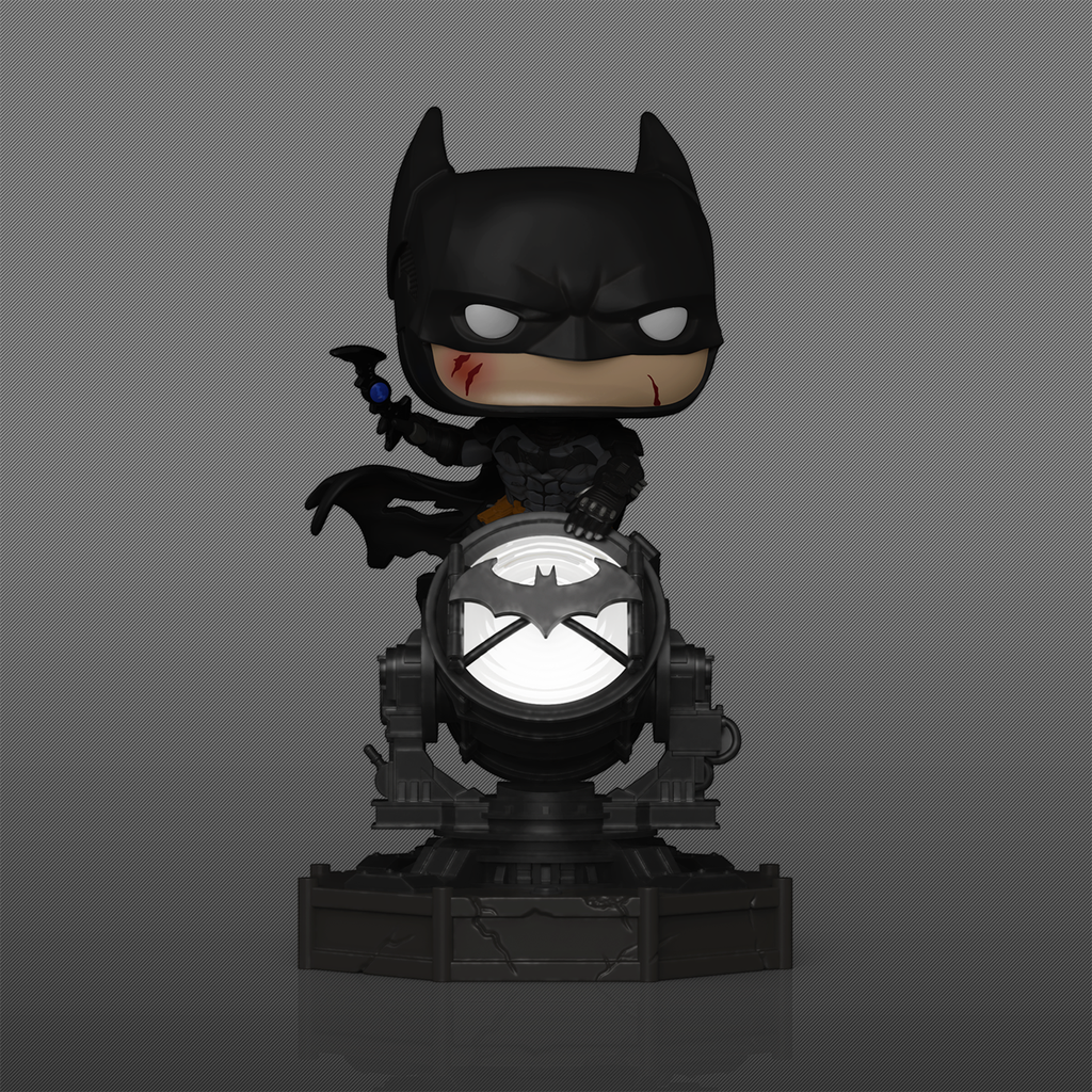 Batman: Arkham Knight - Figura POP! Premium de Batman iluminada