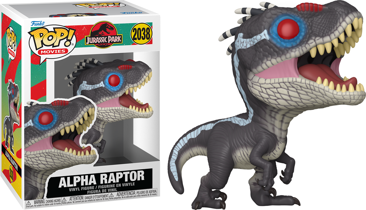 Jurassic Park - Alpha Raptor Pop! Vinyl