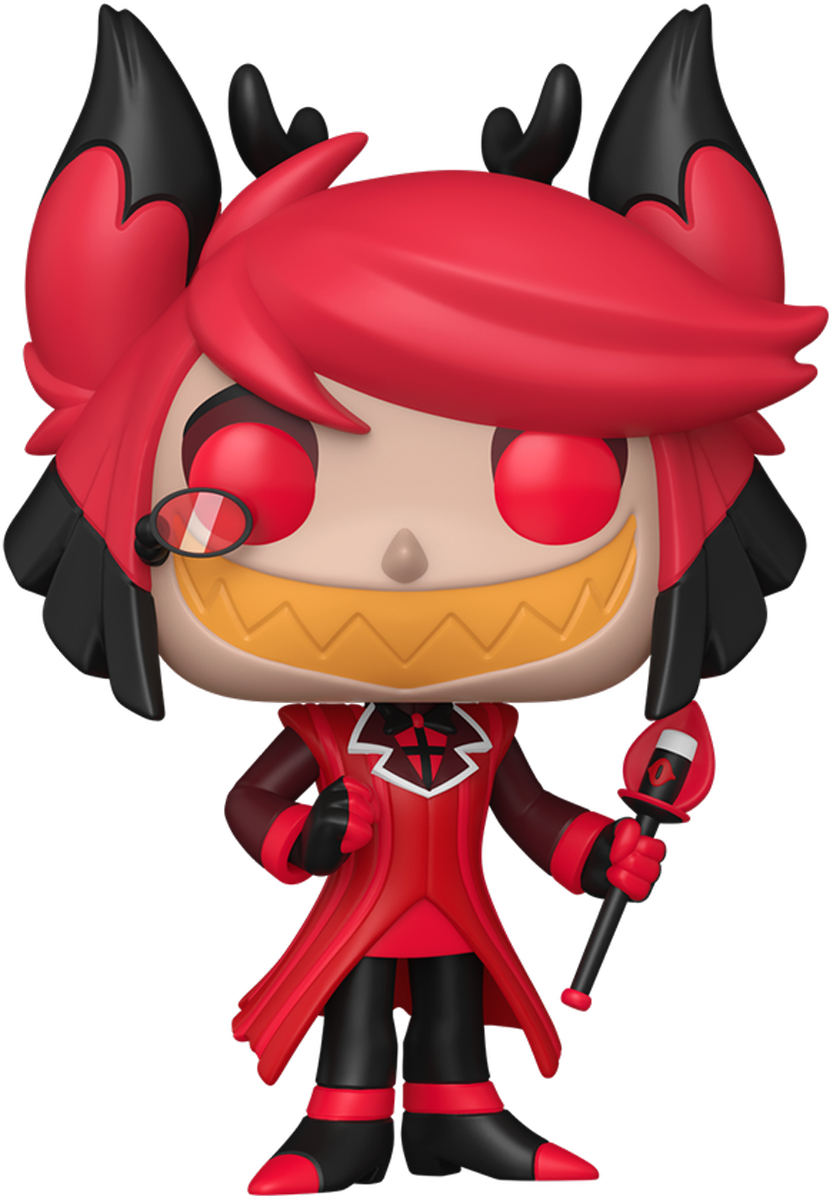 Hazbin Hotel - Alastor Pop! Vinyl - Paquete Chase