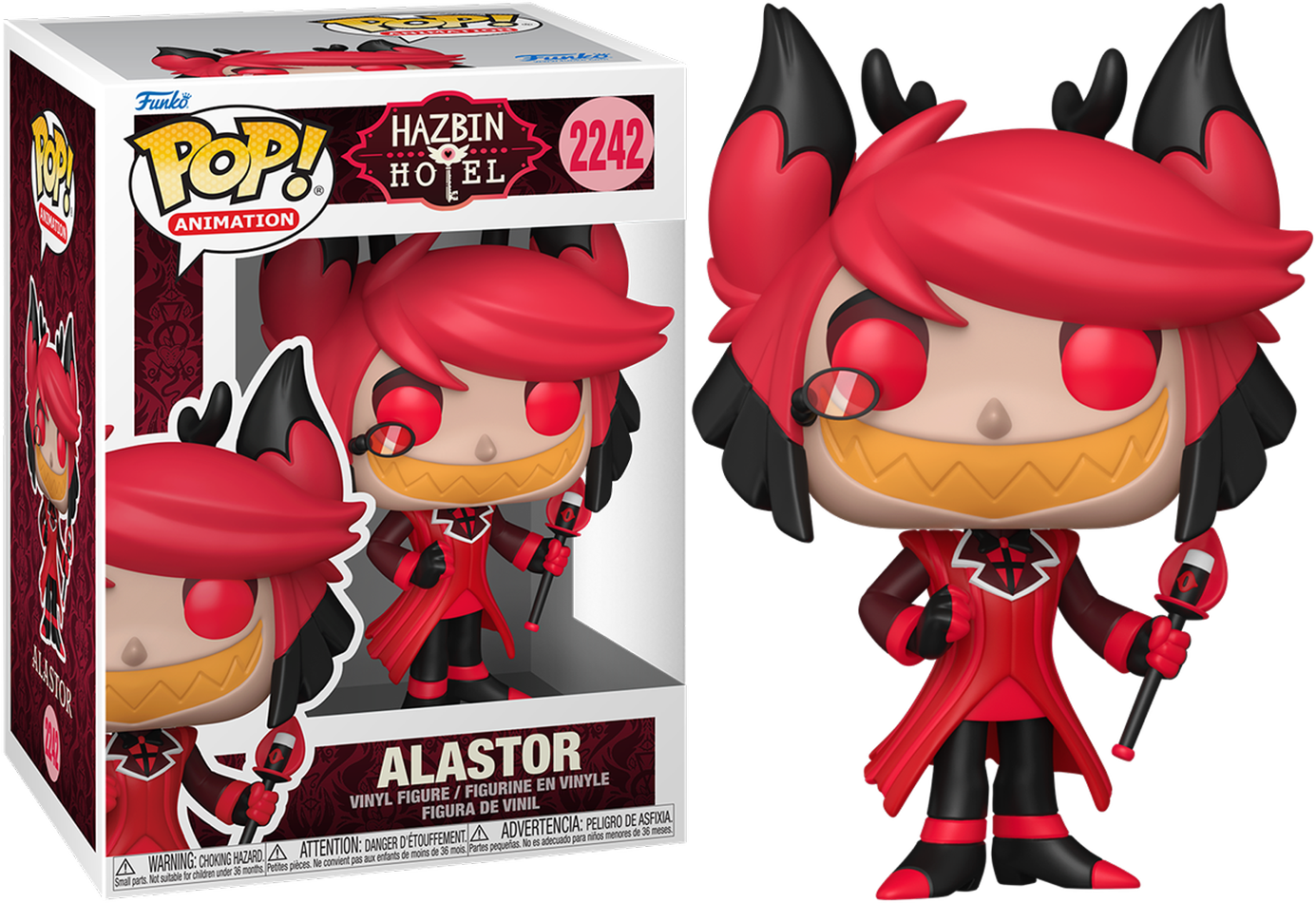 Hazbin Hotel - Alastor (with chase) Pop! Vinyl