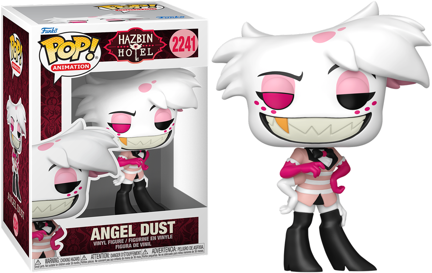 Hazbin Hotel - Angel Dust Pop! Vinyl