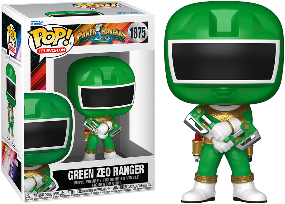 Power Rangers Zeo - Green Ranger Pop! Vinyl