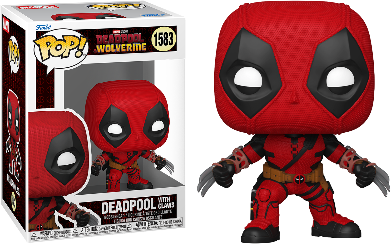 Deadpool 3 – Deadpool with Claws Pop! Vinyl