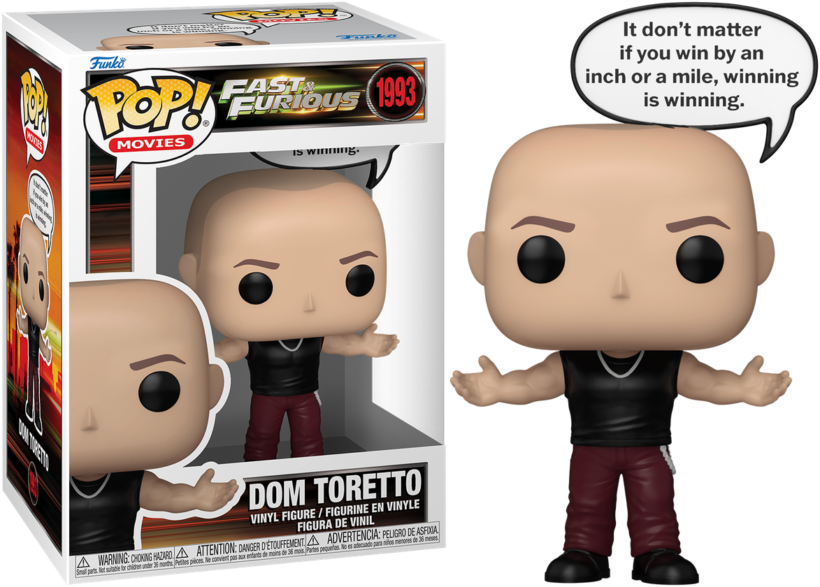 Fast & Furious - Dom Toretto Pop! Vinyl