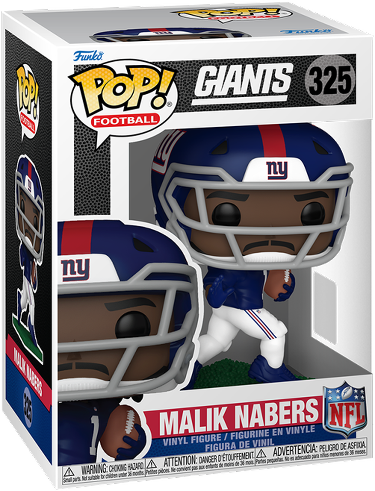 NFL: Giants - Malik Nabers Pop! Vinyl