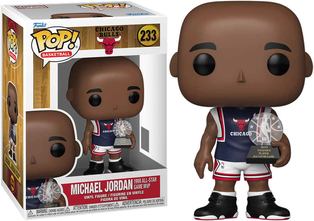 NBA: Bulls - Michael Jordan (1998 All-Star Game MVP) Pop! Vinyl