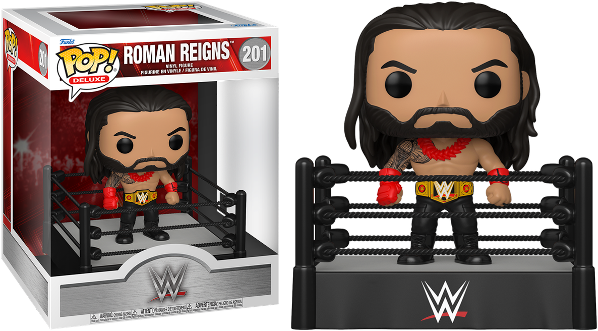 WWE - Roman Reigns in Ring Pop! Deluxe