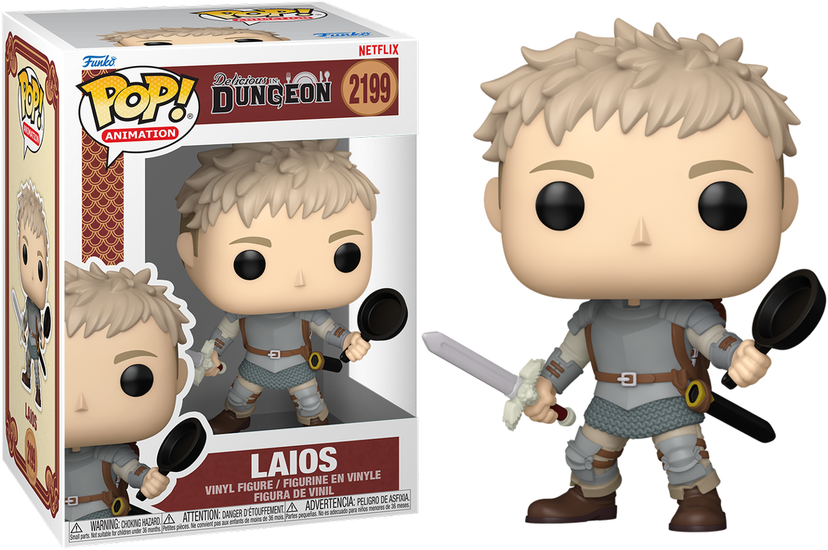Delicious in Dungeon - Laios Pop! Vinyl - Chase Bundle