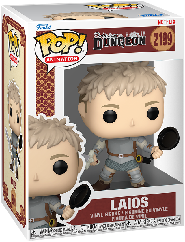 Delicious in Dungeon - Laios Pop! Vinyl - Chase Bundle
