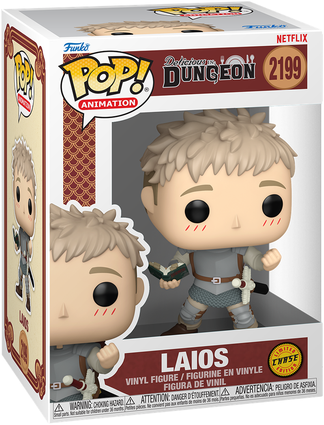 Delicious in Dungeon - Laios Pop! Vinyl - Chase Bundle