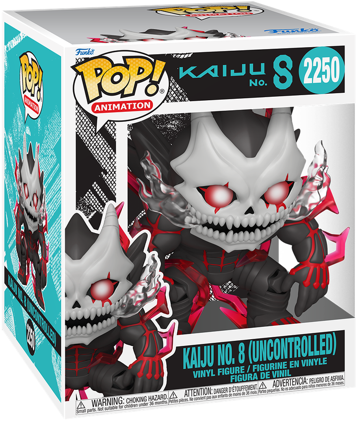 Kaiju No.8 - Kaiju No.8 (Descontrolado) Figura Pop! de 6" en vinilo