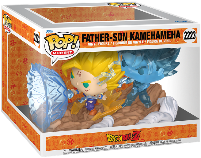 Dragon Ball Z - ¡Momento Pop! de Kamehameha padre-hijo para armar una escena