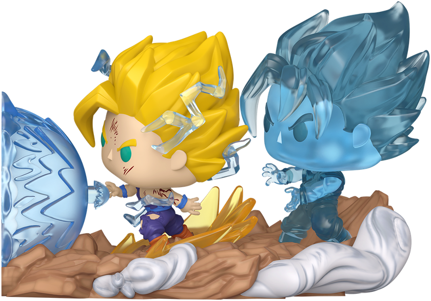 Dragon Ball Z - ¡Momento Pop! de Kamehameha padre-hijo para armar una escena