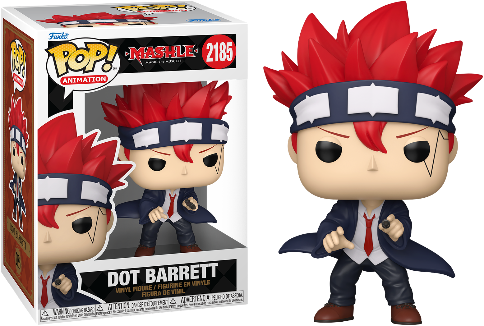 Mashle: Magic & Muscles - Dot Barrett Pop! Vinyl - Chase Bundle