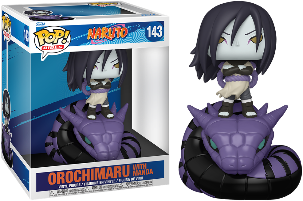 Naruto - Orochimaru with Manda Pop! Ride