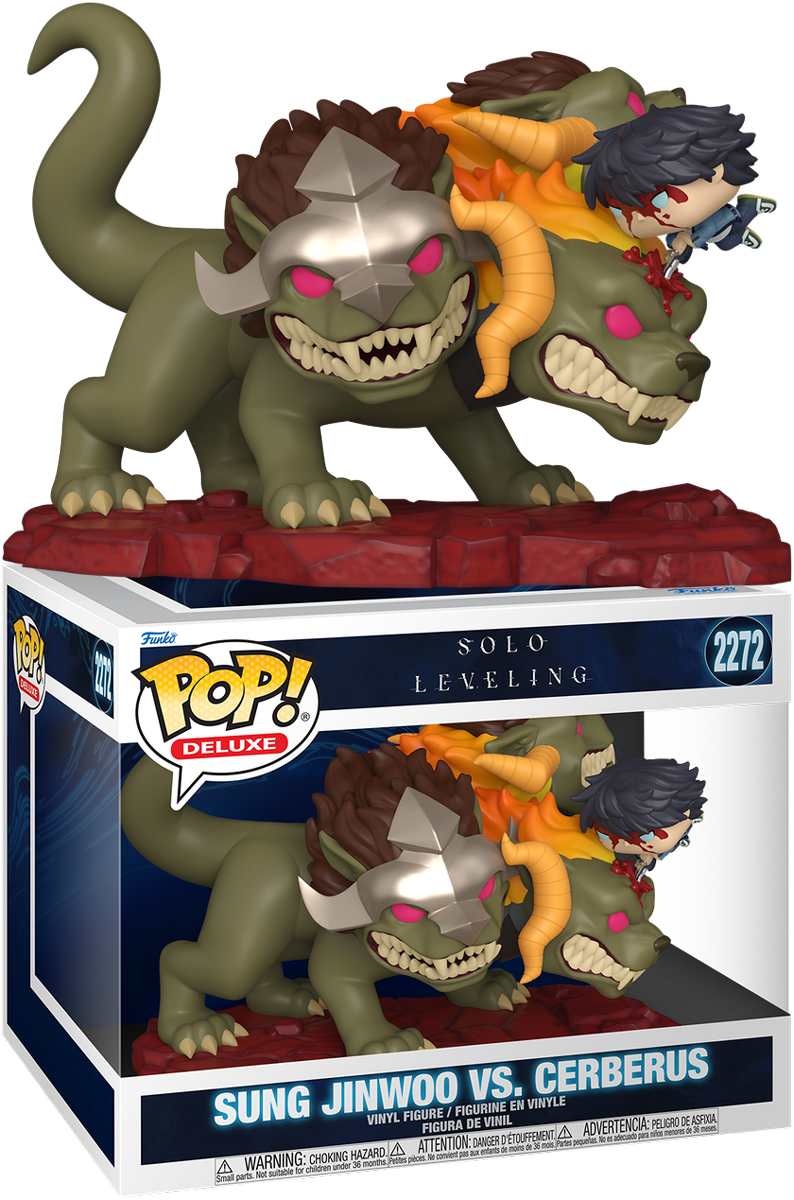 Solo Leveling - Sung Jinwoo vs Cerberus Deluxe Pop! Vinyl