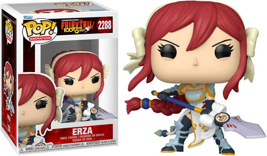Fairy Tail: 100 Year Quest - Erza Pop! Vinyl