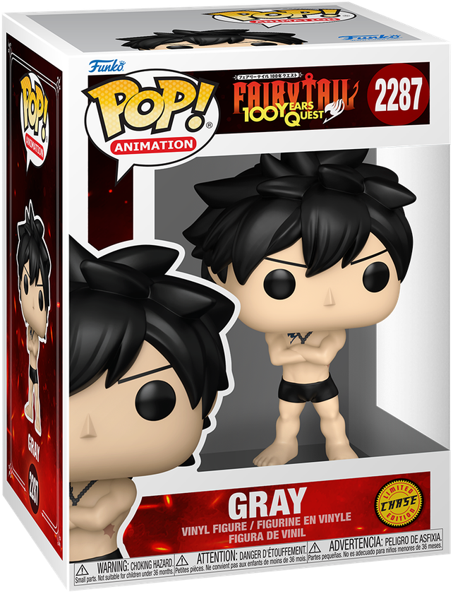 Fairy Tail: 100 Year Quest - Gray (with chase) Pop! Vinyl