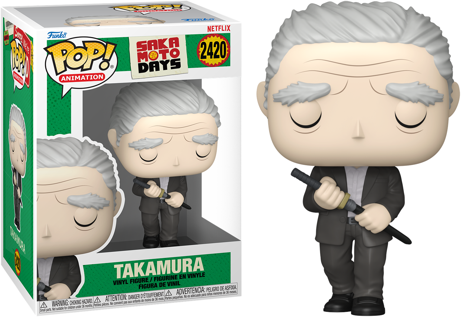 Sakamoto Days – Takamura Pop! Vinyl