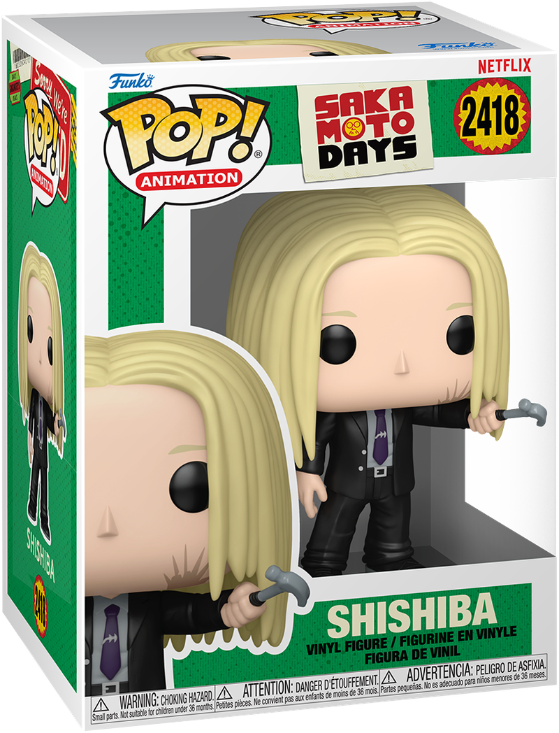 Sakamoto Days – Shishiba Pop! Figura de vinilo