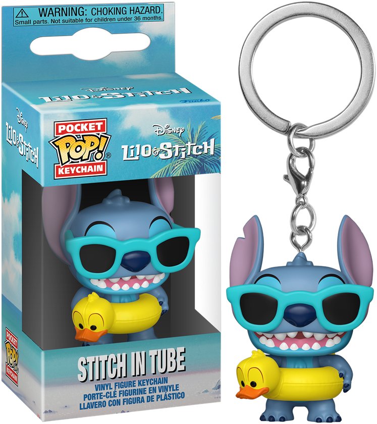 Lilo y Stitch - Llavero Pop! de Tuber Stitch