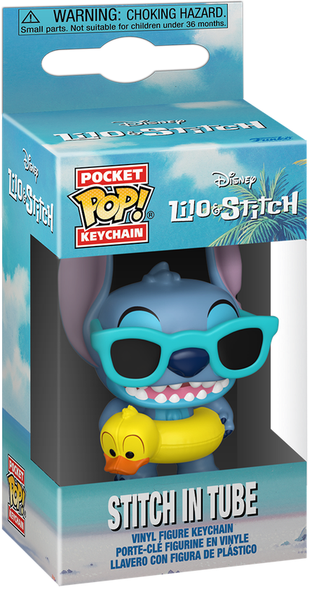 Lilo y Stitch - Llavero Pop! de Tuber Stitch
