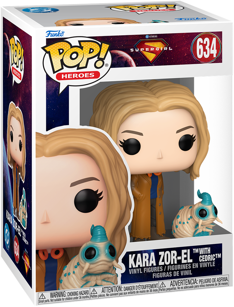Supergirl (2026) – Kara Zor-El con Cedric the Slug Pop! Pop! Vinilo