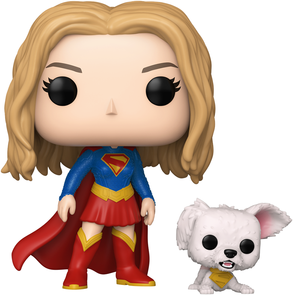 Supergirl (2026) – Supergirl with Puppy Krypto Pop! Vinyl